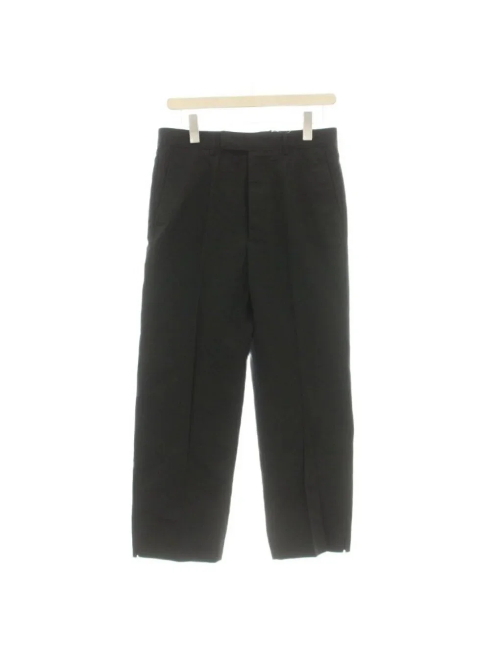 Gucci Trousers Pants Nylon Blend Hem Slit Black 44